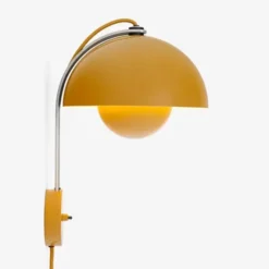 Lampa Ścienna Flowerpot Vp8 Mustard Andtradition