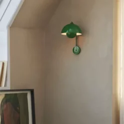 Lampa Ścienna Flowerpot Vp8 Signal Green Andtradition