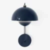 Lampa Ścienna Flowerpot Vp8 Steel Blue Andtradition
