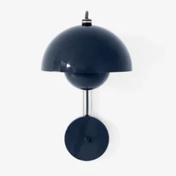Lampa Ścienna Flowerpot Vp8 Steel Blue Andtradition