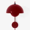 Lampa Ścienna Flowerpot Vp8 Vermilion Red Andtradition