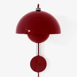 Lampa Ścienna Flowerpot Vp8 Vermilion Red Andtradition