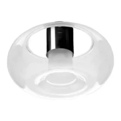 Lampa Ścienna Fontanella 40 Cm Czarna Fontana Arte