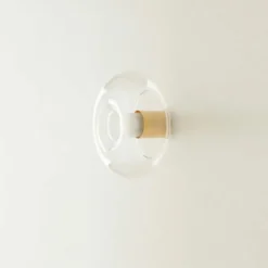 Lampa Ścienna Fontanella 26 Cm Mosiężna Fontana Arte