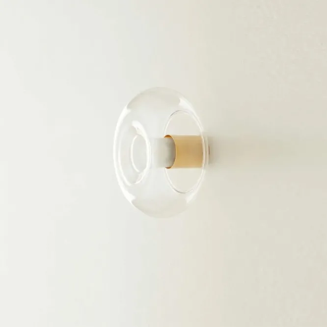 Lampa Ścienna Fontanella 26 Cm Mosiężna Fontana Arte