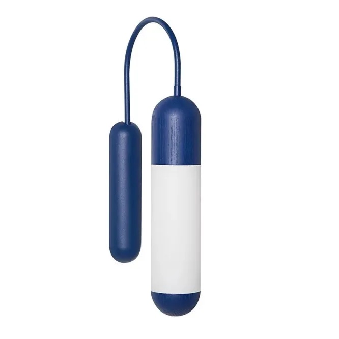 Lampa Ścienna Funsui Granatowa Ummo