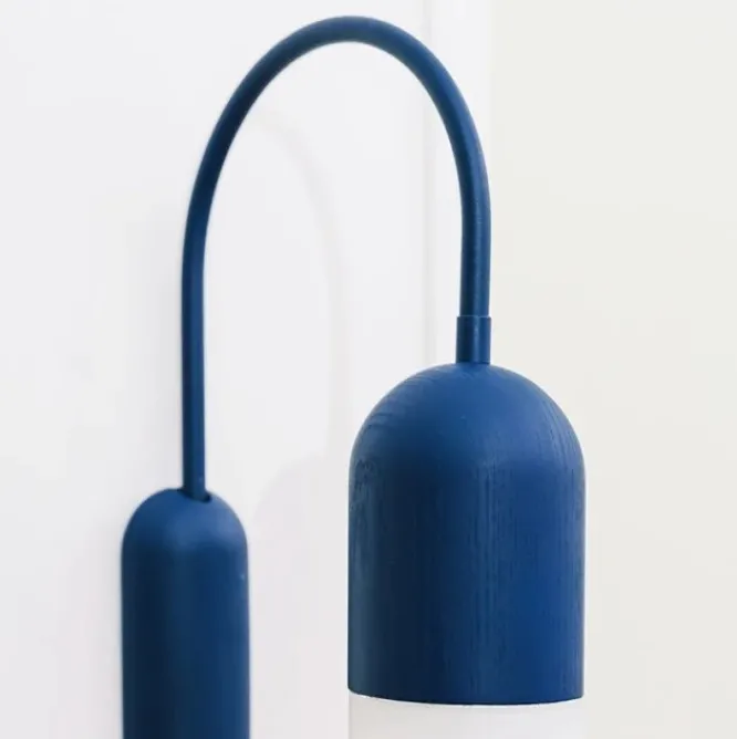 Lampa Ścienna Funsui Granatowa Ummo