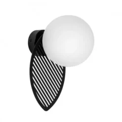 Lampa Ścienna Fyllo Czarna Ummo