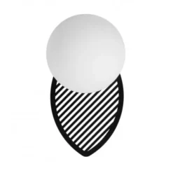 Lampa Ścienna Fyllo Czarna Ummo