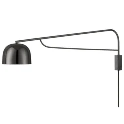 Lampa Ścienna Grant Czarna 111 Cm Normann Copenhagen