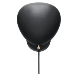 Lampa Ścienna Grossman Cobra Z Przewodem Włączającym Czarna Gubi
