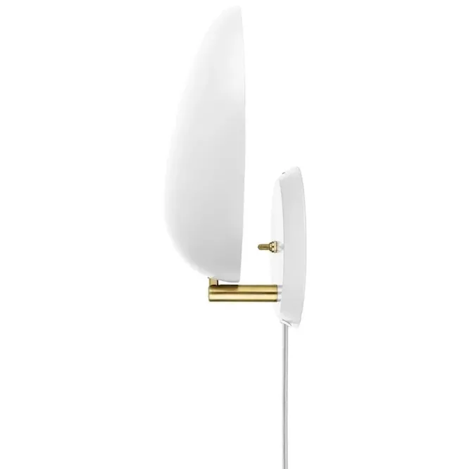 Lampa Ścienna Grossman Cobra Z Przewodem Włączającym Biała Gubi