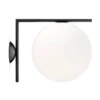 Lampa Ścienna Ic C-W2 Czarna Flos