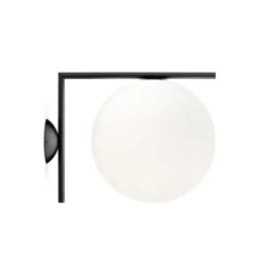 Lampa Ścienna Ic C-W1 Czarna Flos
