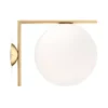Lampa Ścienna Ic C-W2 Mosiądz Flos