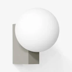 Lampa Ścienna Journey Shy2 Jedwabista-Szara Andtradition