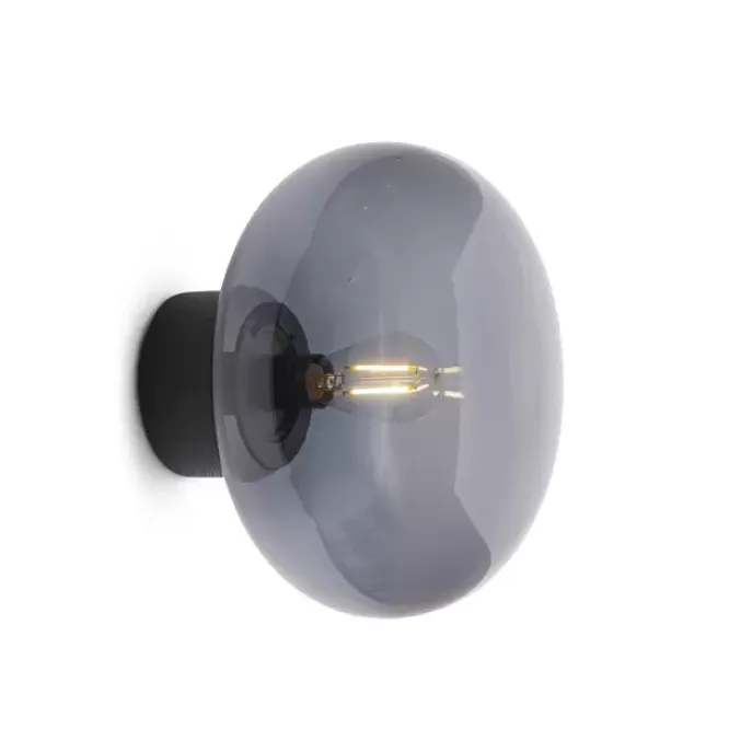 Lampa Ścienna Karl Johan Czarny Dąb New Works