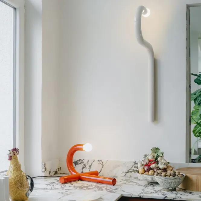 Lampa Ścienna La Quattro Biała Valerie Object