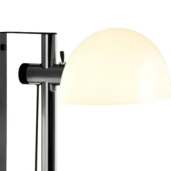 Lampa Ścienna Lauro Biały Klosz Z Ciemnobrązową Podstawą Marset