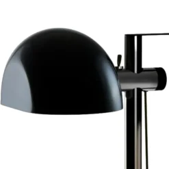Lampa Ścienna Lauro Czarny Klosz Z Ciemnobrązową Podstawą Marset