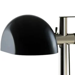 Lampa Ścienna Lauro Czarny Klosz Z Chromowaną Podstawą Marset