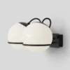 Lampa Ścienna Le Sfere Model 237-2 Czarna Astep
