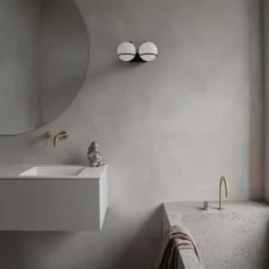 Lampa Ścienna Le Sfere Model 237-2 Czarna Astep
