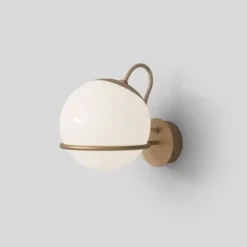 Lampa Ścienna Le Sfere Model 237-1 Szampańska Astep