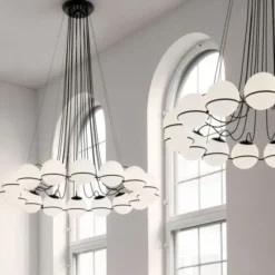 Lampa Ścienna Le Sfere Model 237-1 Szampańska Astep