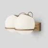 Lampa Ścienna Le Sfere Model 238-2 Szampańska Astep