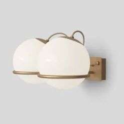 Lampa Ścienna Le Sfere Model 238-2 Szampańska Astep