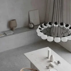 Lampa Ścienna Le Sfere Model 238-2 Szampańska Astep