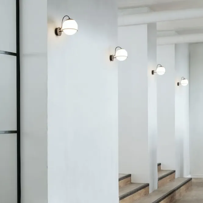 Lampa Ścienna Le Sfere Model 238-1 Szampańska Astep