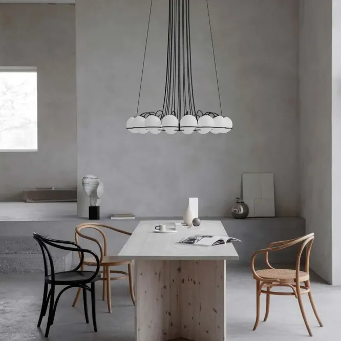 Lampa Ścienna Le Sfere Model 238-1 Szampańska Z Przełącznikiem Astep