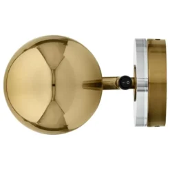 Lampa Ścienna Luceo Złota Aytm