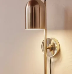 Lampa Ścienna Luceo Złota Aytm
