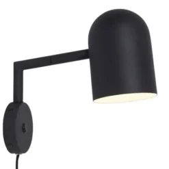 Lampa Ścienna Marseille Czarna It S About Romi