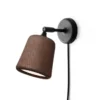 Lampa Ścienna Material Dąb Przydymiony New Works