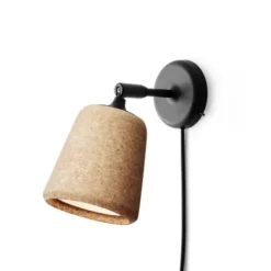 Lampa Ścienna Material Korek New Works