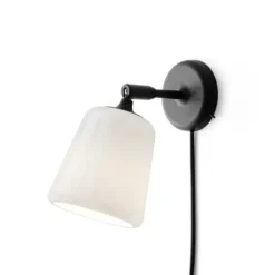 Lampa Ścienna Material Szkło Opalizowane New Works