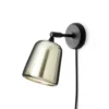 Lampa Ścienna Material Złota New Works