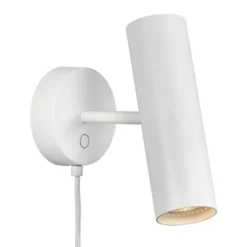 Lampa Ścienna Mib Biała