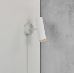 Lampa Ścienna Mib Biała