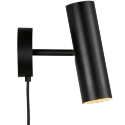 Lampa Ścienna Mib Czarna