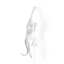 Lampa Ścienna Monkey Biała Seletti