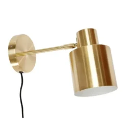 Lampa Ścienna Mosiężna Hubsch