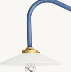 Lampa Ścienna N°1 140 Cm Niebieska Valerie Object