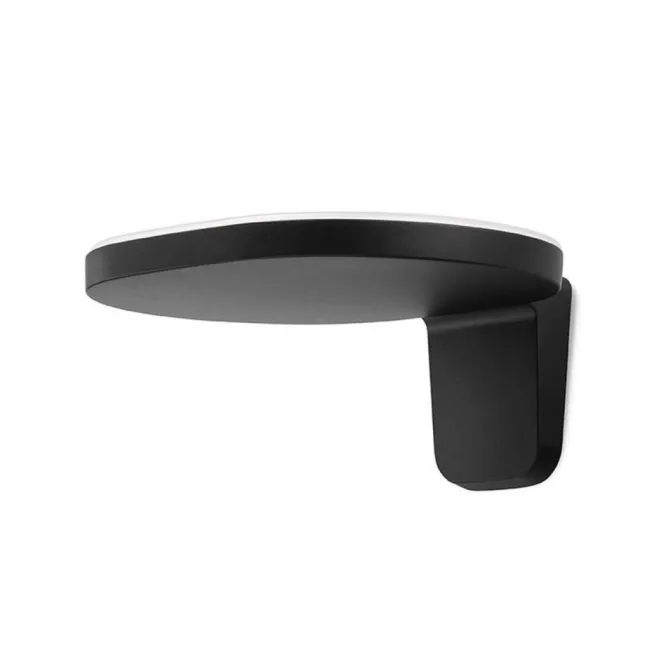 Lampa Ścienna Oplight Czarna Flos
