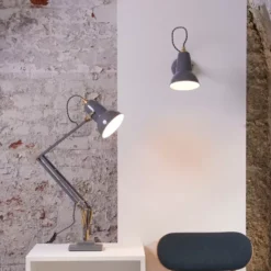 Lampa Ścienna Original 1227 Brass Elephant Grey Anglepoise