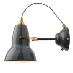 Lampa Ścienna Original 1227 Brass Elephant Grey Anglepoise